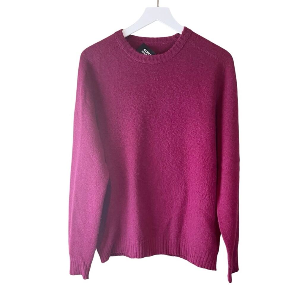 Alpha Studio Merino Wool Sweater‎ Mens Sz 52 L